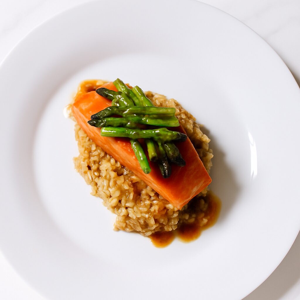 Oven Roasted Thai Salmon