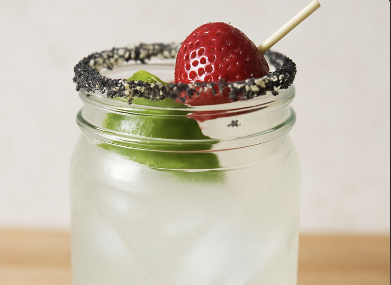 black salt rim margarita recipe