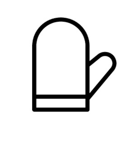 Eat Splendid tip oven mitt