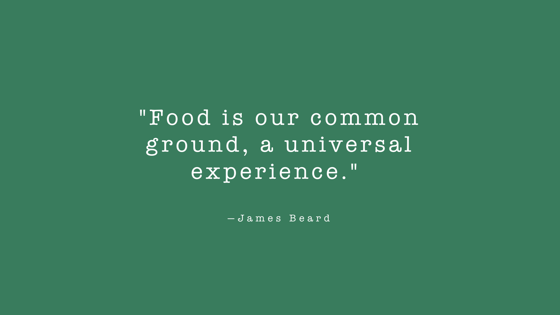 food quotes james beard