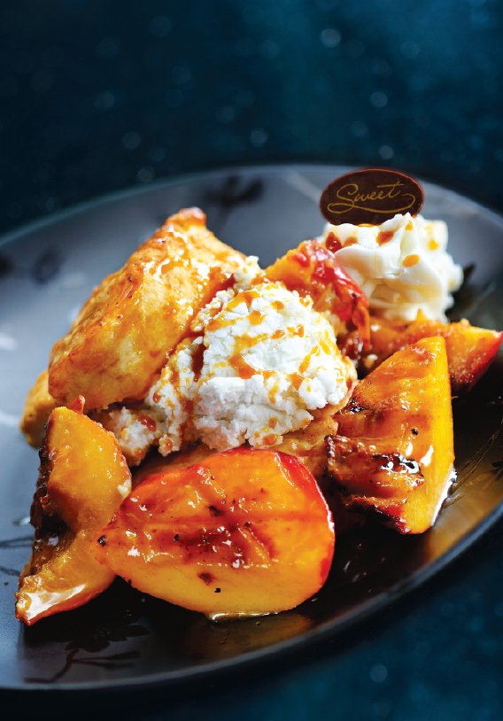 grilled peach shortcake recipe