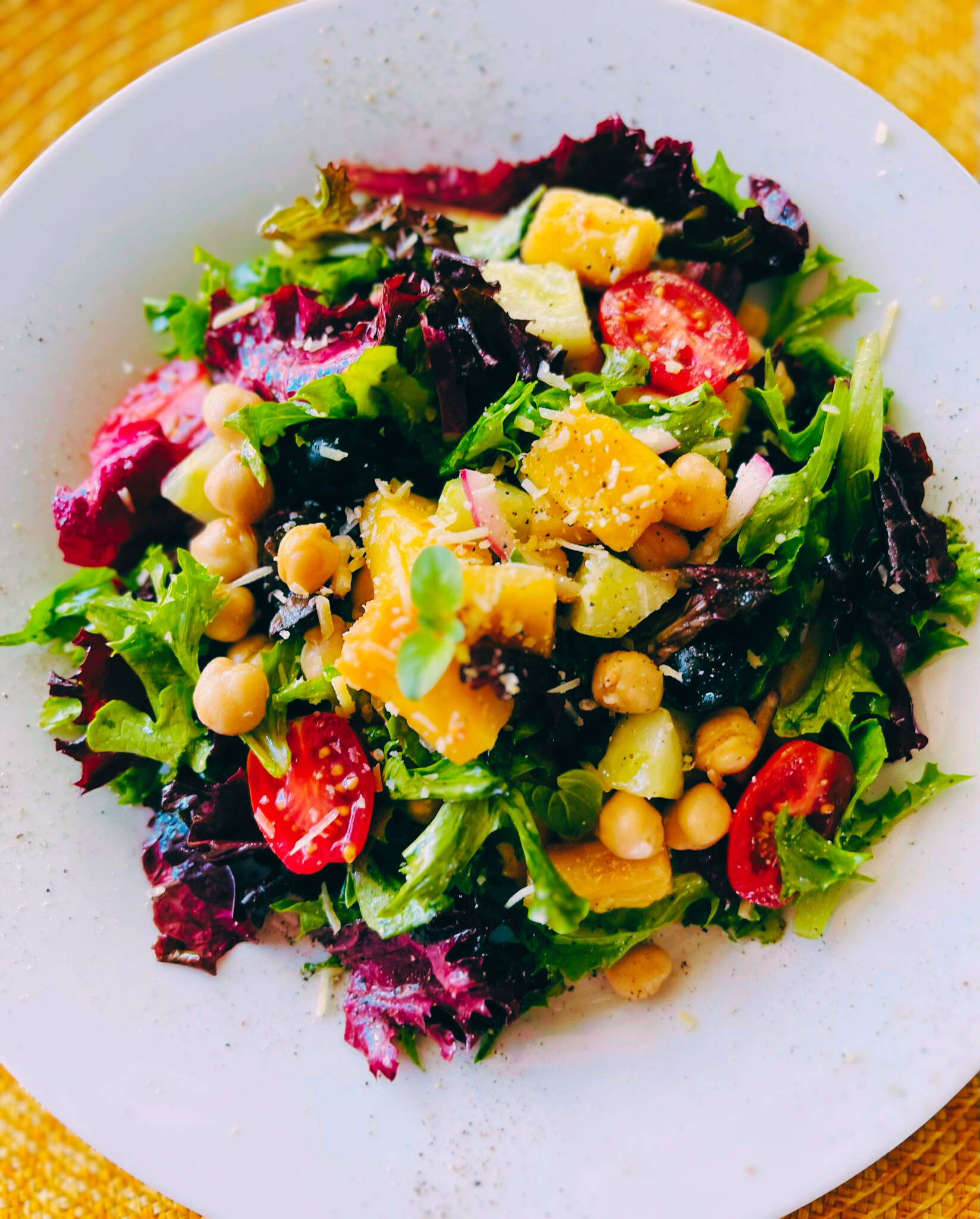 roasted pineapple salad recipe