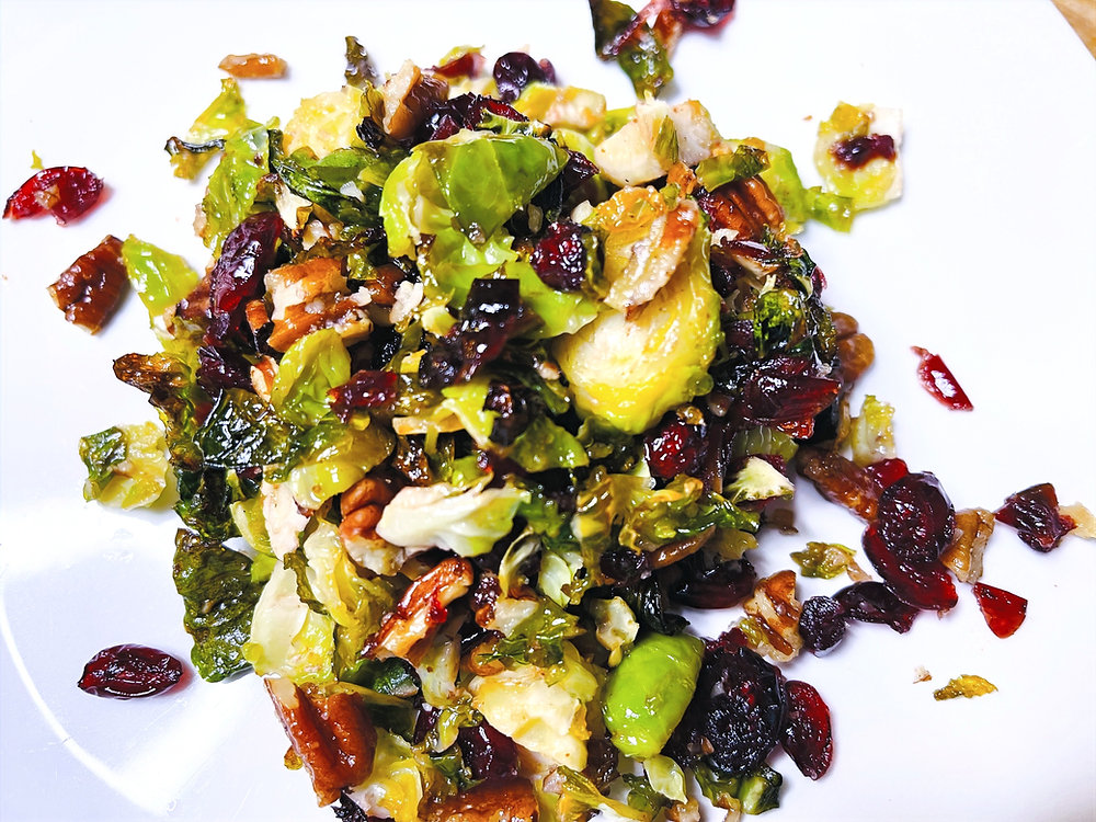 shaved Brussels sprouts recipe