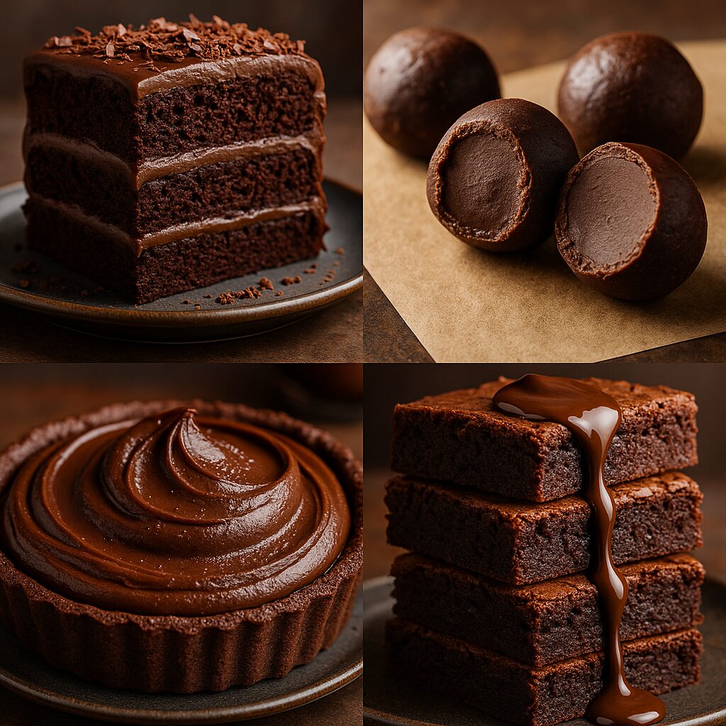 Must-have cookbooks for chocoholics and chocolate lovers.