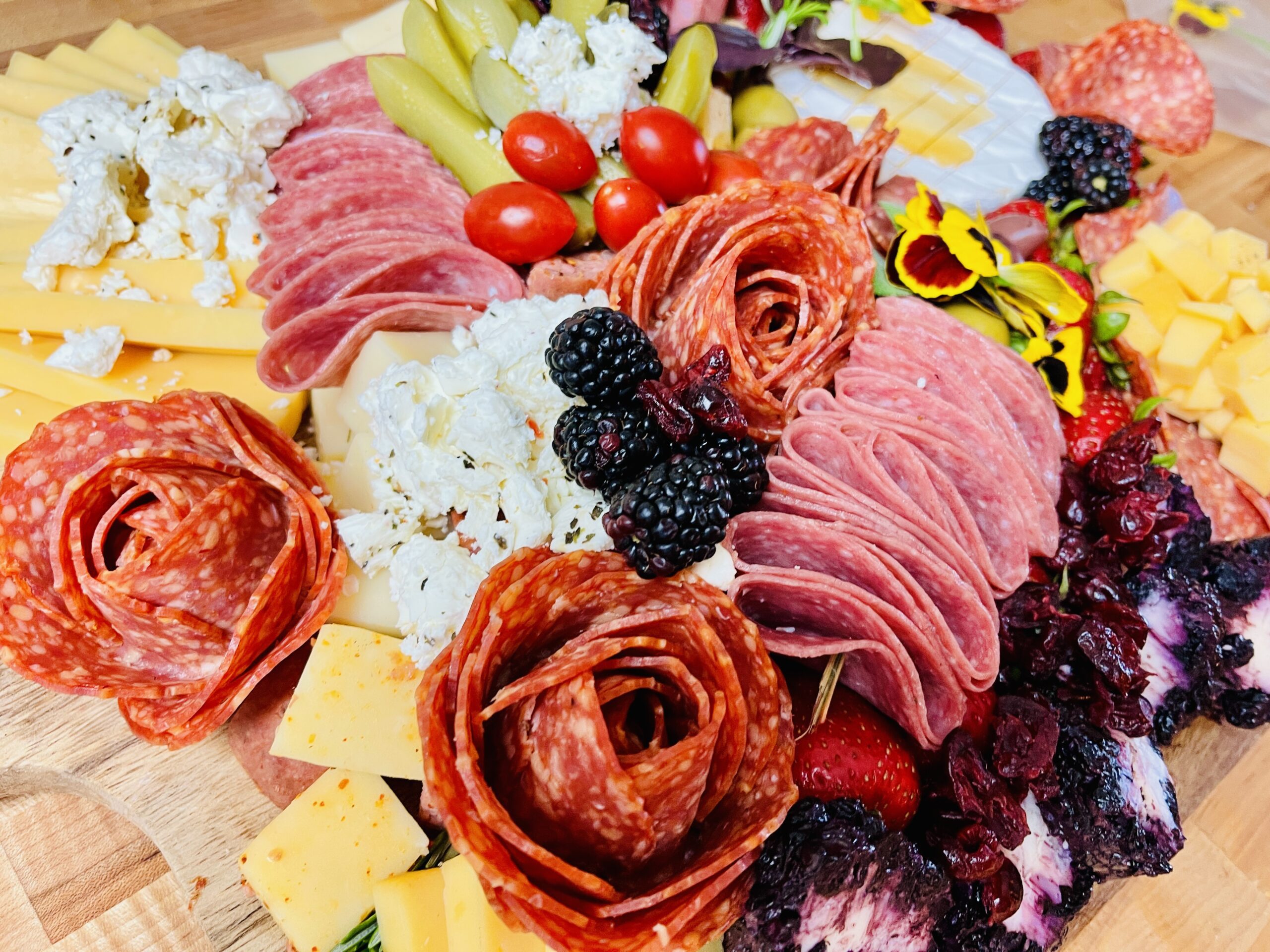 Create a salami rose in seconds with this short video.