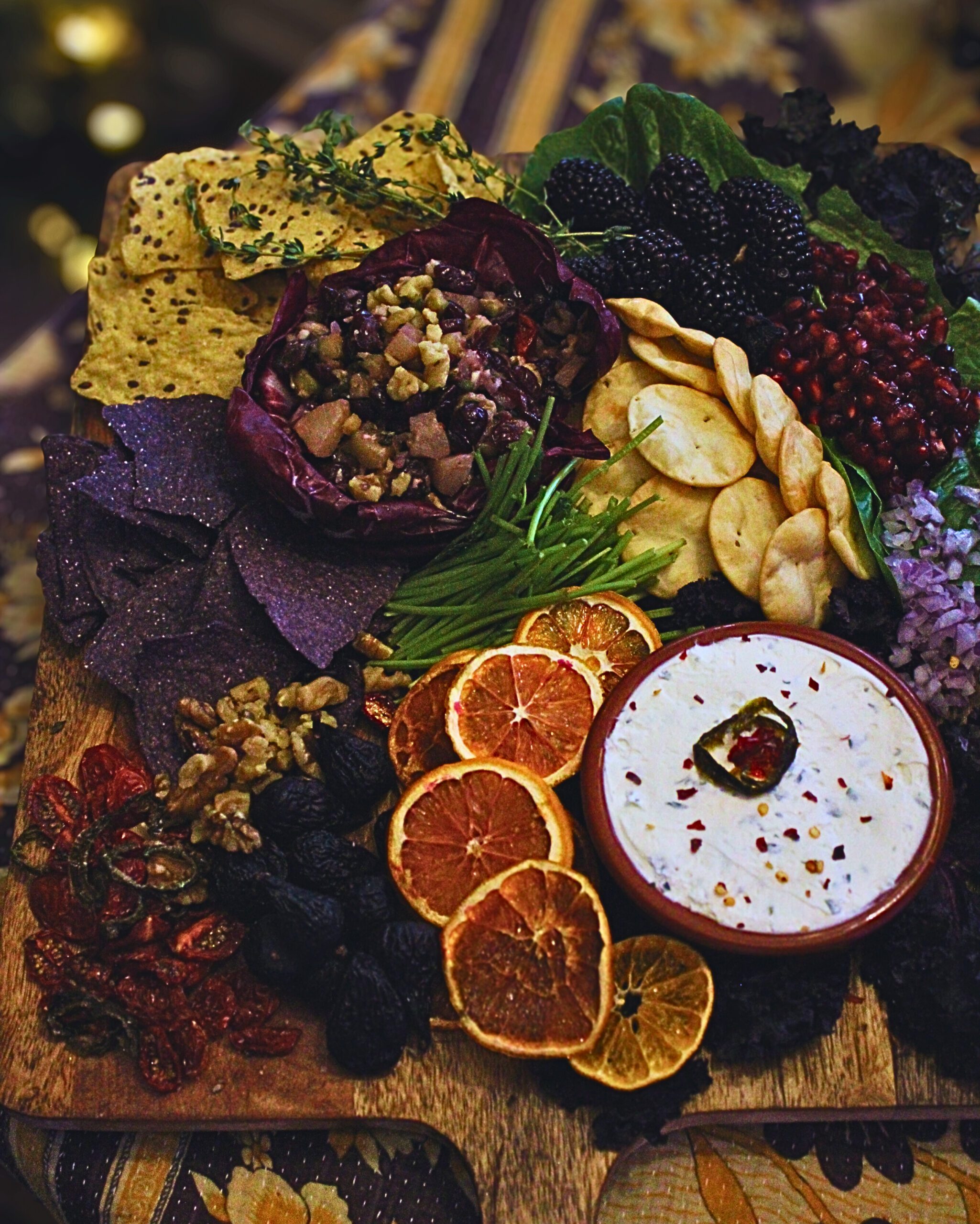 fresh cranberry salsa holiday appetizer